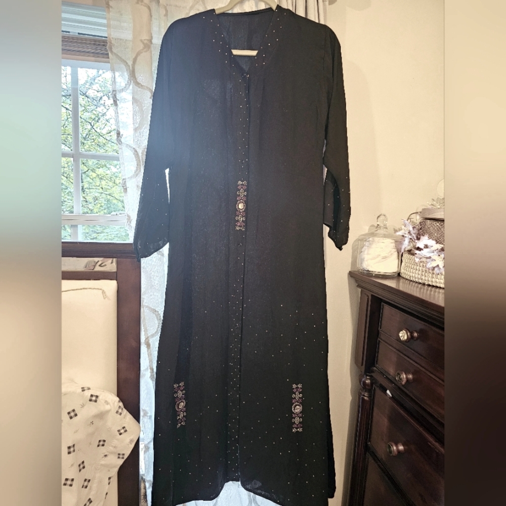 Elegant Black Abaya